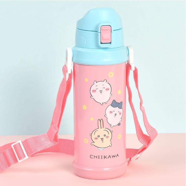 水筒 キッズ ちいかわ 保冷 軽量 800ml 直飲み ステンレスボトル
