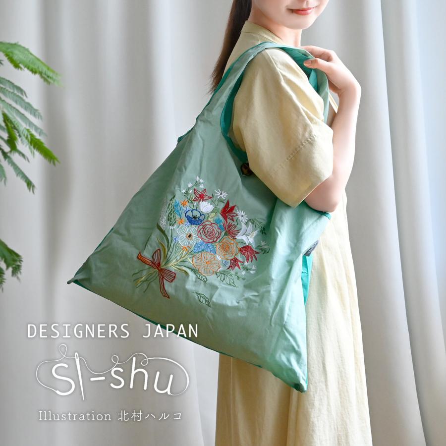 バルクオム　エコバッグ DESIGNERS JAPAN エコバッグ おしゃれ 大容量 刺繍 トートバッグ