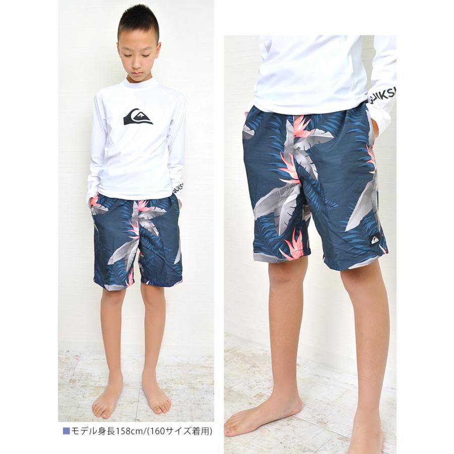 キッズ 水着 男の子 Quiksilver クイックシルバー 水着 サーフパンツ 海パン 短パン 150cm 160cm 子供 子ども スイムパンツ スイミング 水泳パンツ ボタニカル柄 Quik K Swimsuit01 Tis 通販 Yahoo ショッピング