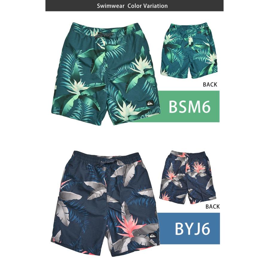 キッズ 水着 男の子 Quiksilver クイックシルバー 水着 サーフパンツ 海パン 短パン 150cm 160cm 子供 子ども スイムパンツ スイミング 水泳パンツ ボタニカル柄 Quik K Swimsuit01 Tis 通販 Yahoo ショッピング