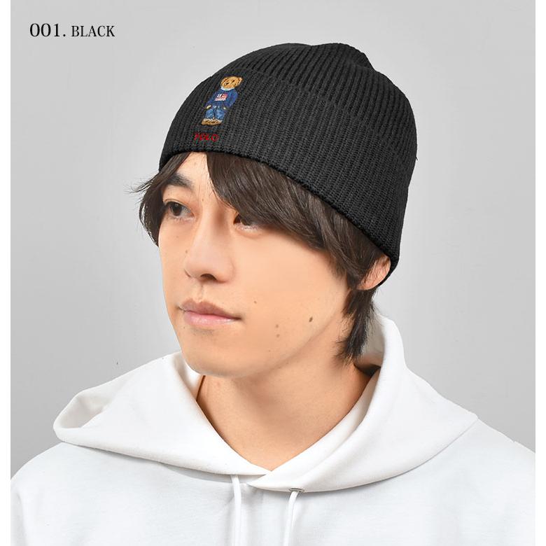 POLO RALPH LAUREN（ポロ・ラルフローレン） ニット帽 ポロベア ポロ