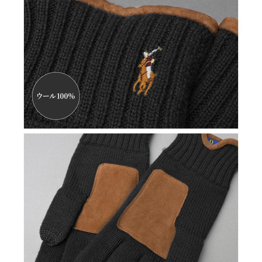 ☆未使用☆ POLO RALPH LAUREN 手袋 ブラウン ウール レザー POLO RALPH LAUREN（ポロ・ラルフローレン） ポロ ラルフローレン