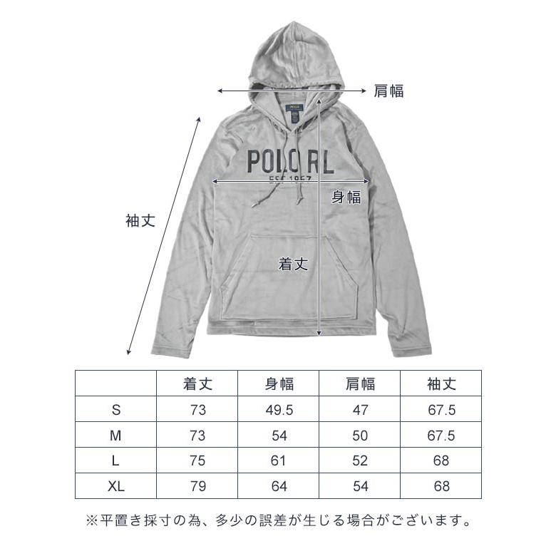 パーカー ベロア メンズ レディース ポロ ラルフローレン POLO RALPH LAUREN ブランド フード付き フーディー 裏起毛 おしゃれ S M L XL 大人 黒 紺 緑 グレー｜tis｜13