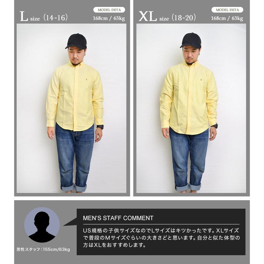 シャツ POLO RALPH LAUREN ポロ ラルフローレン オックスフォード 長袖 OXFORD ボーイズ BOYS メンズ レディース SHIRT 鞄｜tis｜12