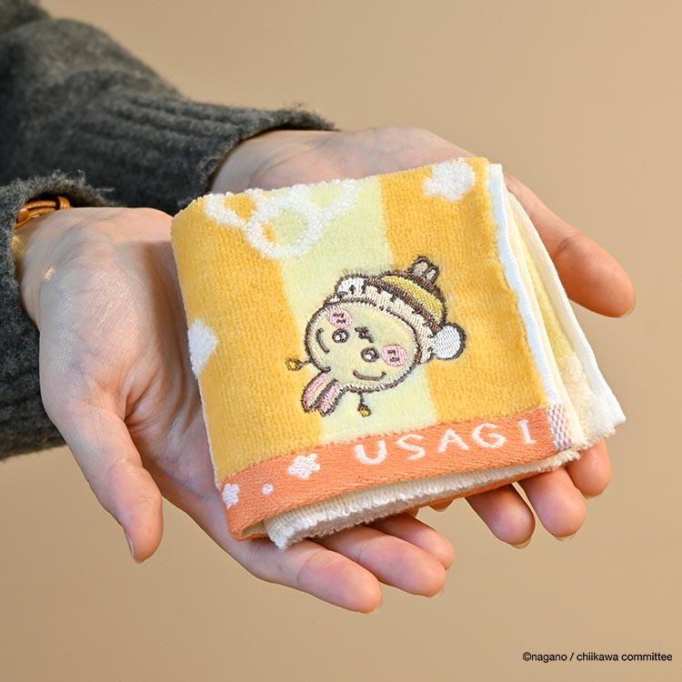 タオル美術館 ハンドタオル ちいかわ ハンカチタオル ミニタオル 3枚