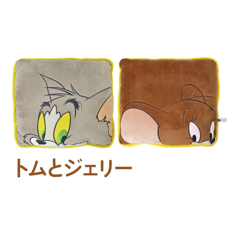 クッション トムとジェリー 枕 かわいい 四角 まくら スクエア nici