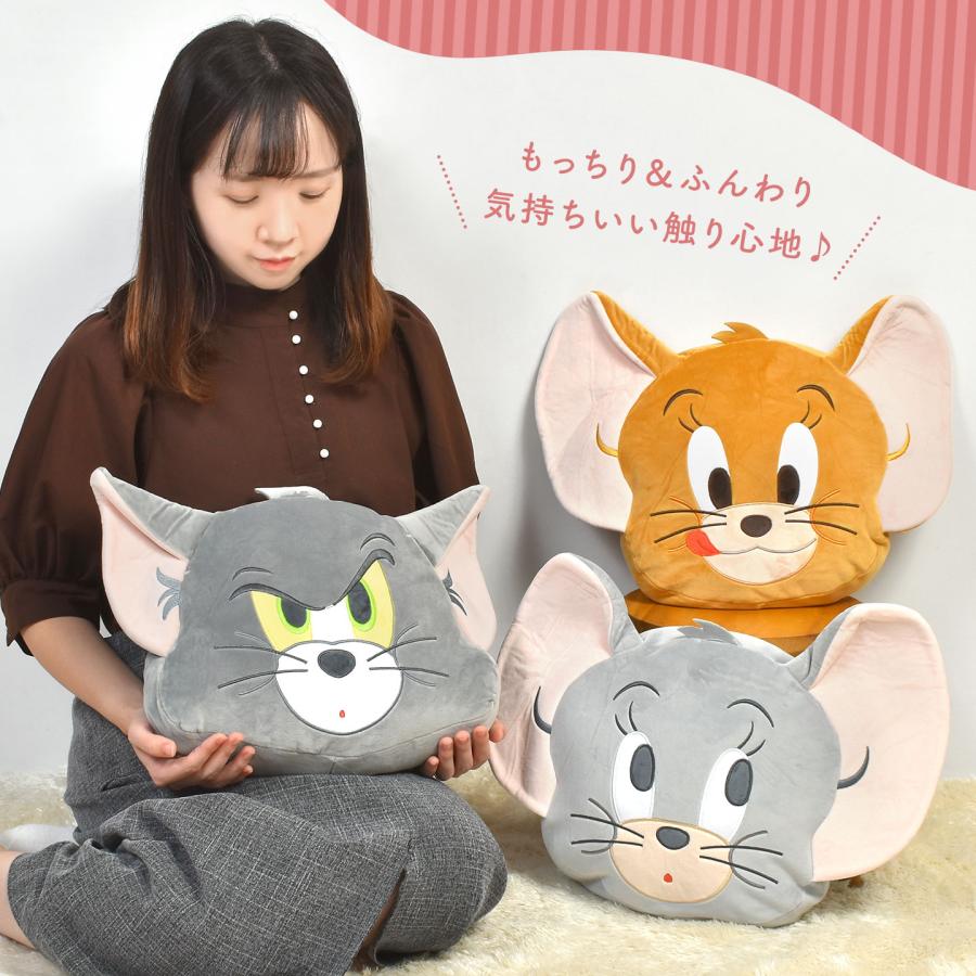 トムとジェリー クッション キャラクター ぬいぐるみ ダイカット