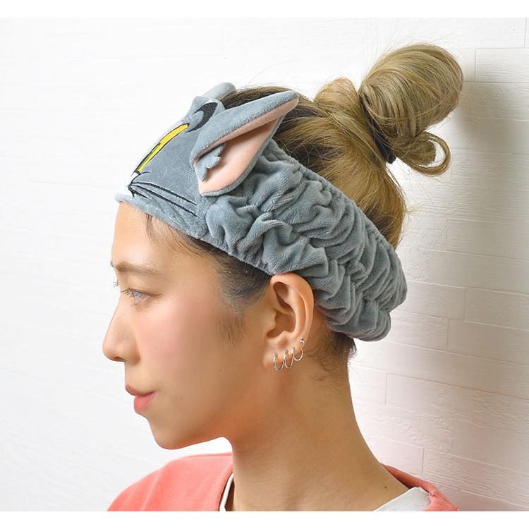 ヘアバンド 洗顔 トムとジェリー キャラクター トム＆ジェリー