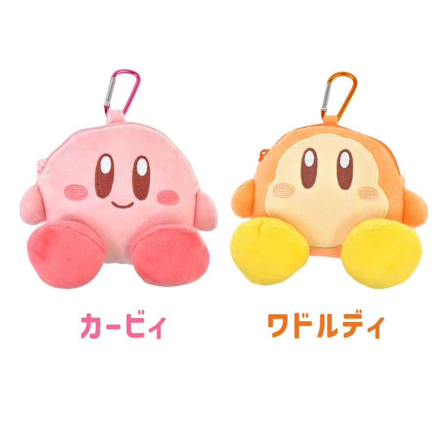 星のカービィ マスコットポーチ カービィ ワドルディ カラビナ付き