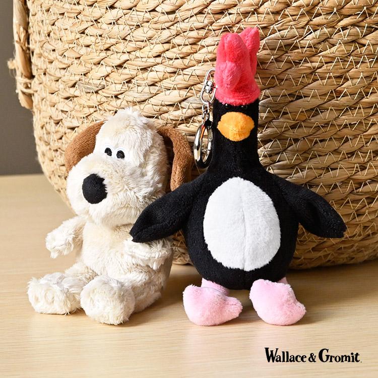 グルミット キーホルダー 正規品 ウォレスとグルミット マスコット