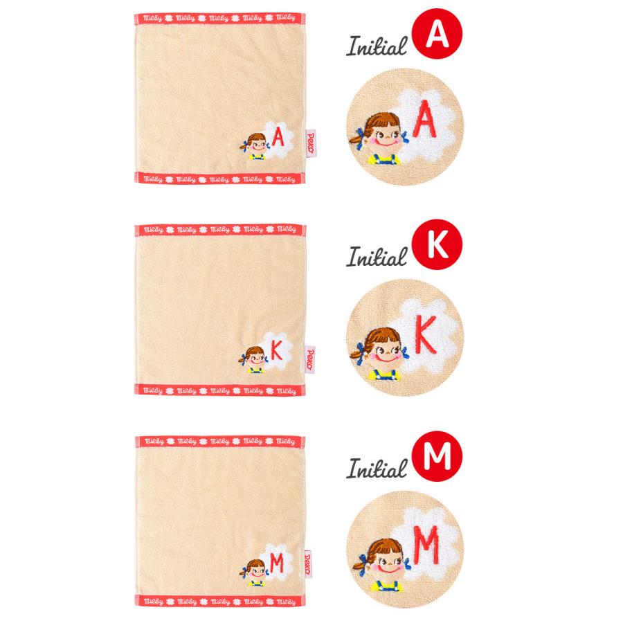 ハンドタオル キャラクター イニシャル ハンカチ 女性 子供 タオル タオルハンカチ レディース ミニタオル かわいい ペコちゃん グッズ シンプル プレゼント Tjs Mntowel10 Tis 通販 Yahoo ショッピング