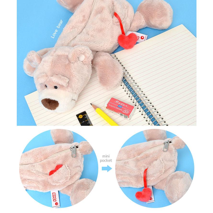 nici NICI ペンケース シュナウザー ニキ 犬 タレミミウサギ