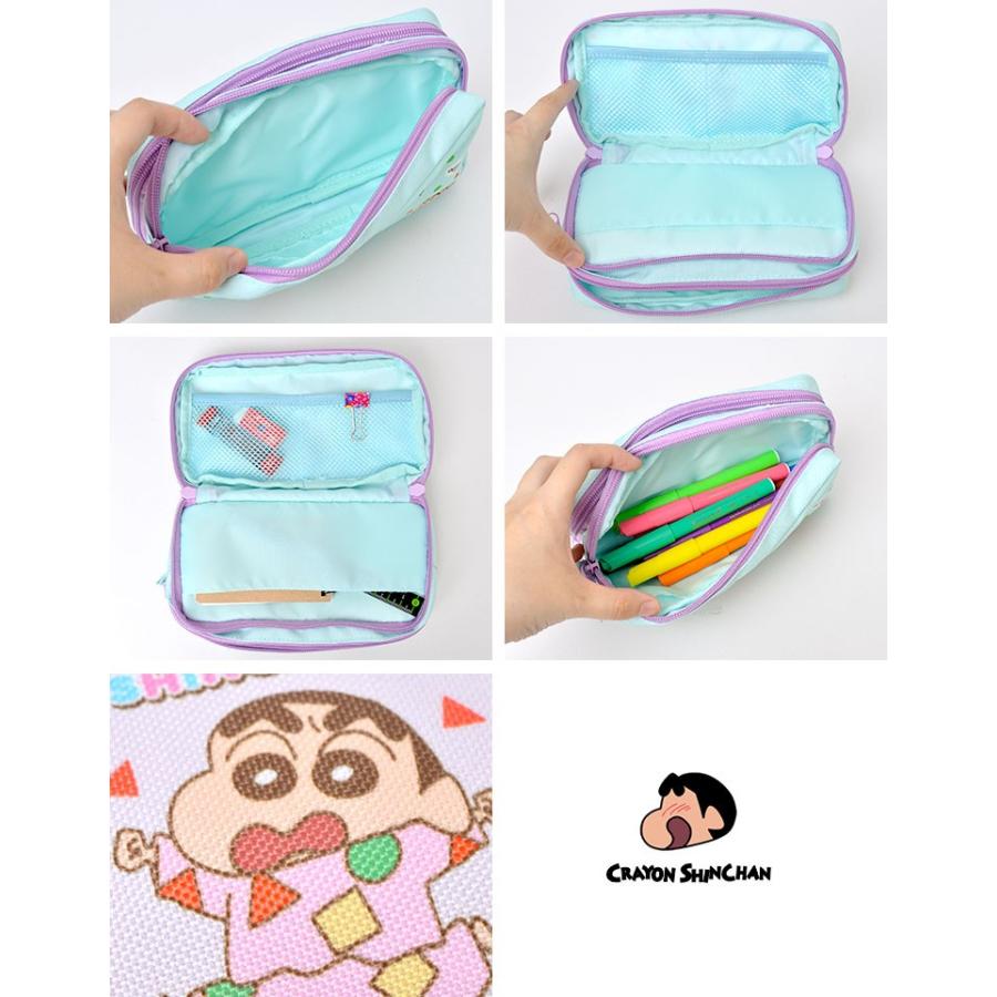 ペンケース クレヨンしんちゃん レディース 筆入れ 筆箱 かわいい キャラクター Wルーム 通勤 通学 文具 小物入れ 子供 大人 小学生 中学生 女子高生 Tjs Penpo15 Tis 通販 Yahoo ショッピング
