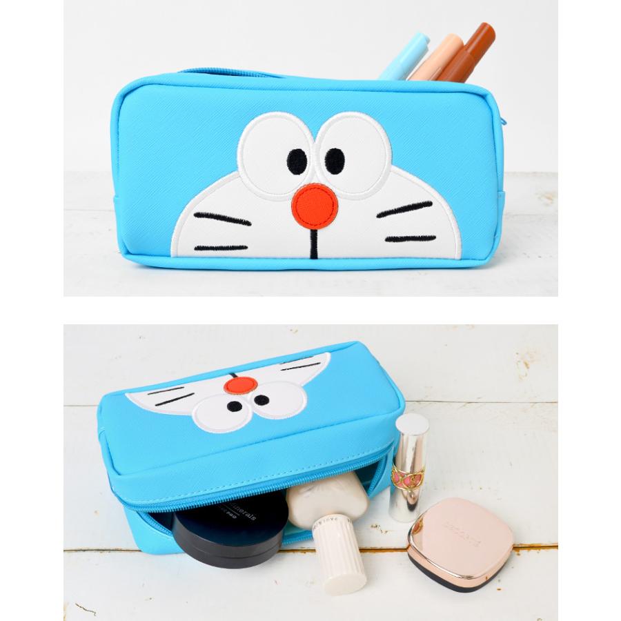 ドラえもん 筆箱 50周年 ペンポーチ 大容量 小学生 中学生 ペンケース 高校生 シンプル 女の子 男の子 マルチ ケース 大きめ ペン 収納 水色 Tjs Penpo28 Tis 通販 Yahoo ショッピング