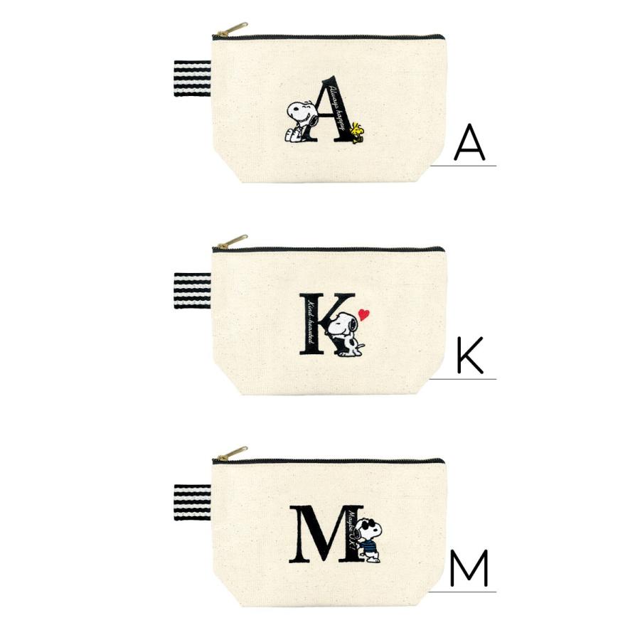 スヌーピー イニシャルポーチ ポーチ メイクポーチ アクセサリーポーチ ペンポーチ マルチポーチ キャンバス ストライプ A K M R S Y Tjs Pouch04 Tis 通販 Yahoo ショッピング