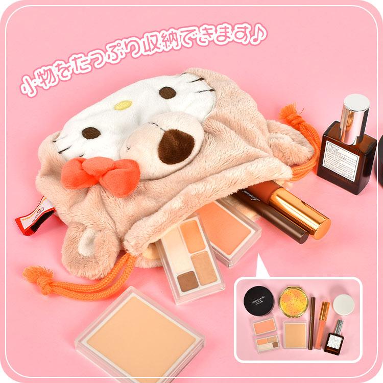 nici（ニキ） ぬいぐるみ 巾着 サンリオ Sanrio NICI コラボ ハロー