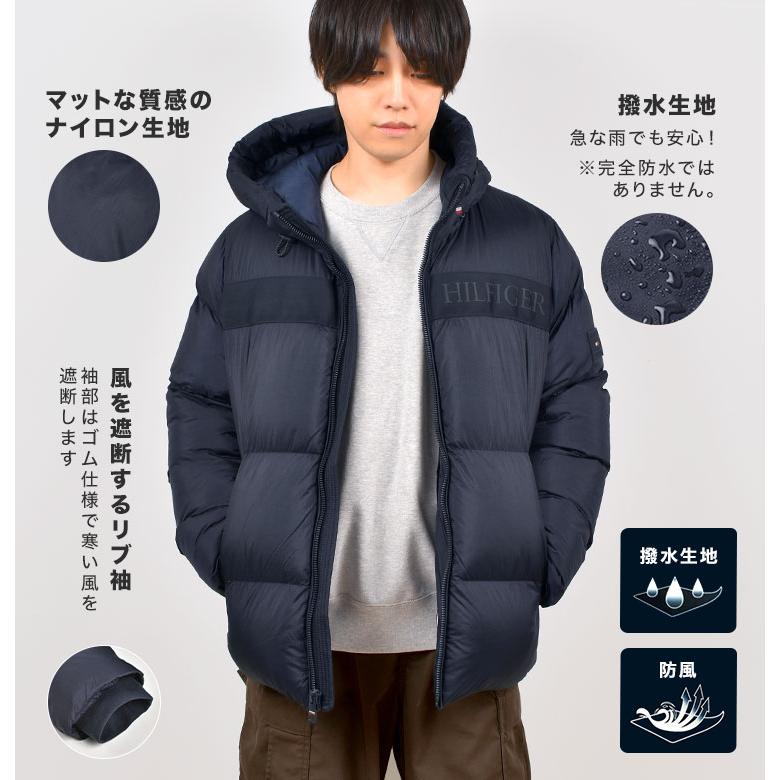 【Arinさま専用】撥水✨トミーヒルフィガー ダウンコート ジャケット フード TOMMY HILFIGER (トミーヒルフィガー) ファーフード フルジップ 中綿