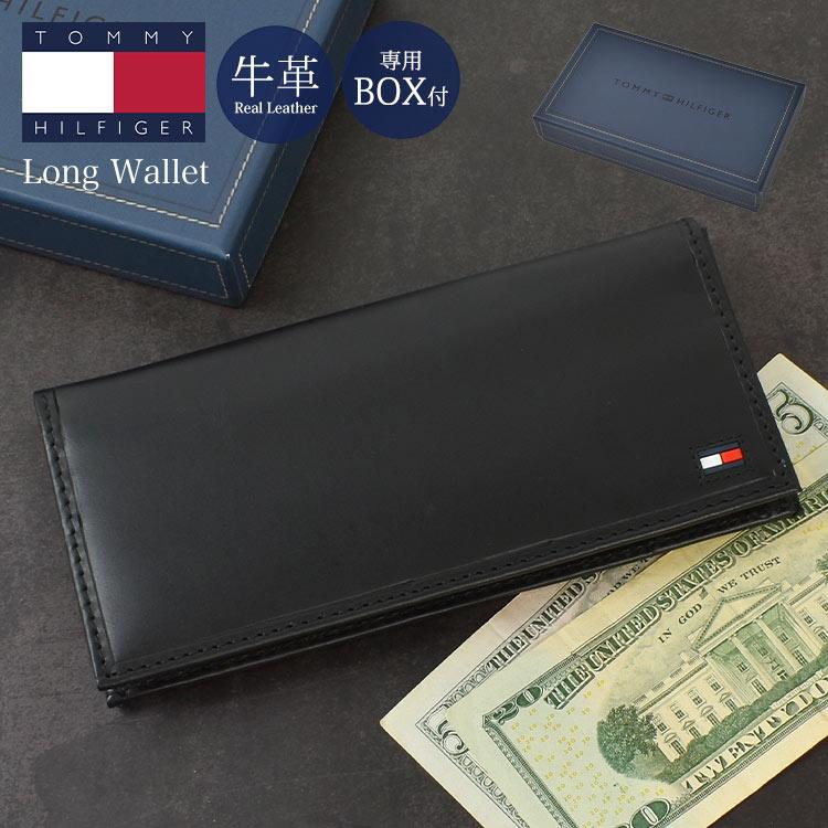 TOMMY HILFIGER（トミー・ヒルフィガー） 本革 長財布 メンズ