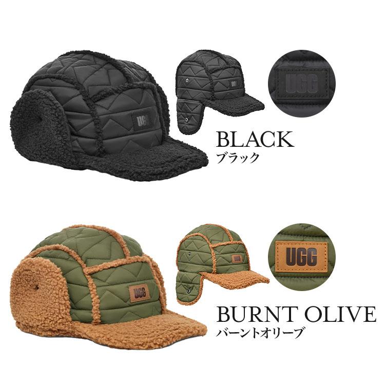 UGG（アグ） フライトキャップ メンズ ブランド 帽子 2way 秋冬 防寒