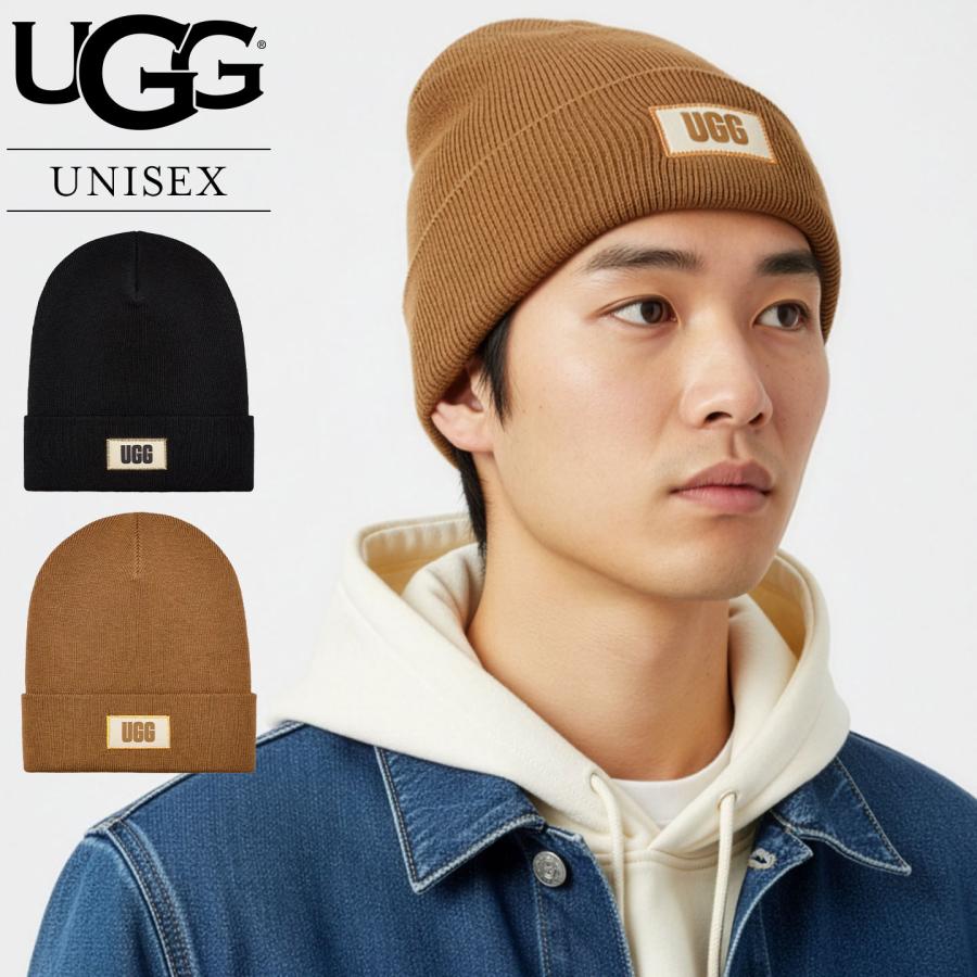 ニット帽 UGG アグ ハイ クラウン ビーニー 101067 メンズ レディース 冬 ブランド High Crown Beanie 防寒 深め 洗える | UGG