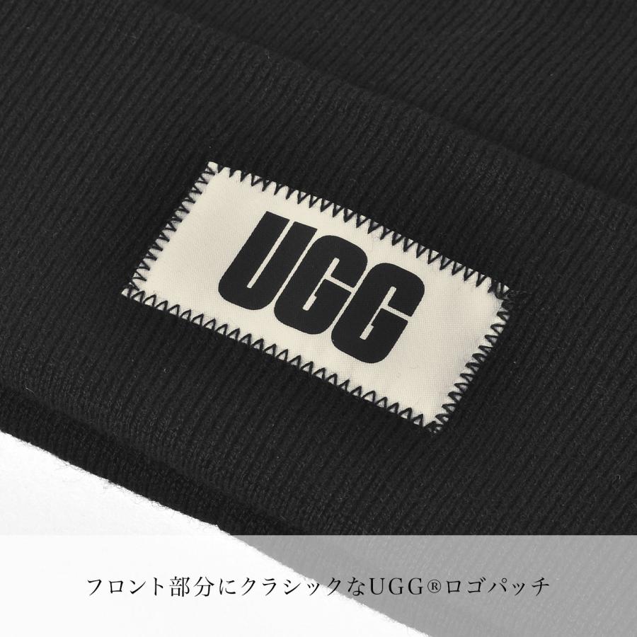 ニット帽 UGG アグ ハイ クラウン ビーニー 101067 メンズ レディース 冬 ブランド High Crown Beanie 防寒 深め 洗える | UGG | 05