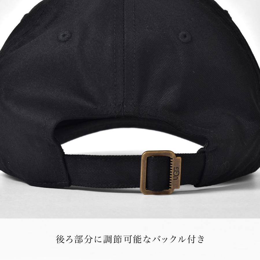 キャップ UGG アグ レディース メンズ Logo Cap ロゴキャップ 102194 ブランド 帽子 おしゃれ 深め 大きめ 綿100% | UGG | 06