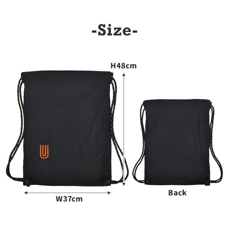 UVU レーシングバッグ ナップサック　新品未使用 UNIVERSAL OVERALL（ユニバーサルオーバーオール） ナップサック