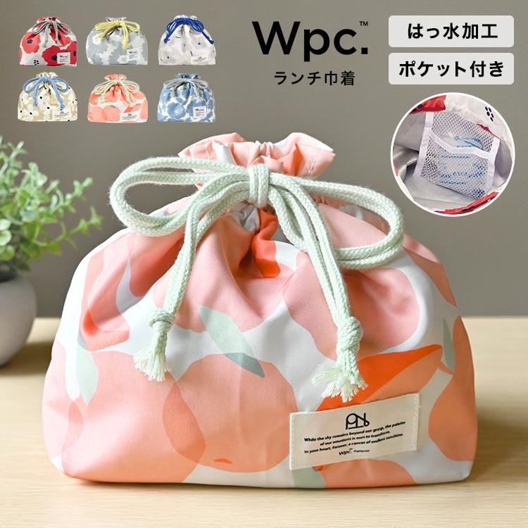 Wpc. お弁当袋 wpc 保冷 ランチ巾着 おしゃれ かわいい 大人 女性 子供