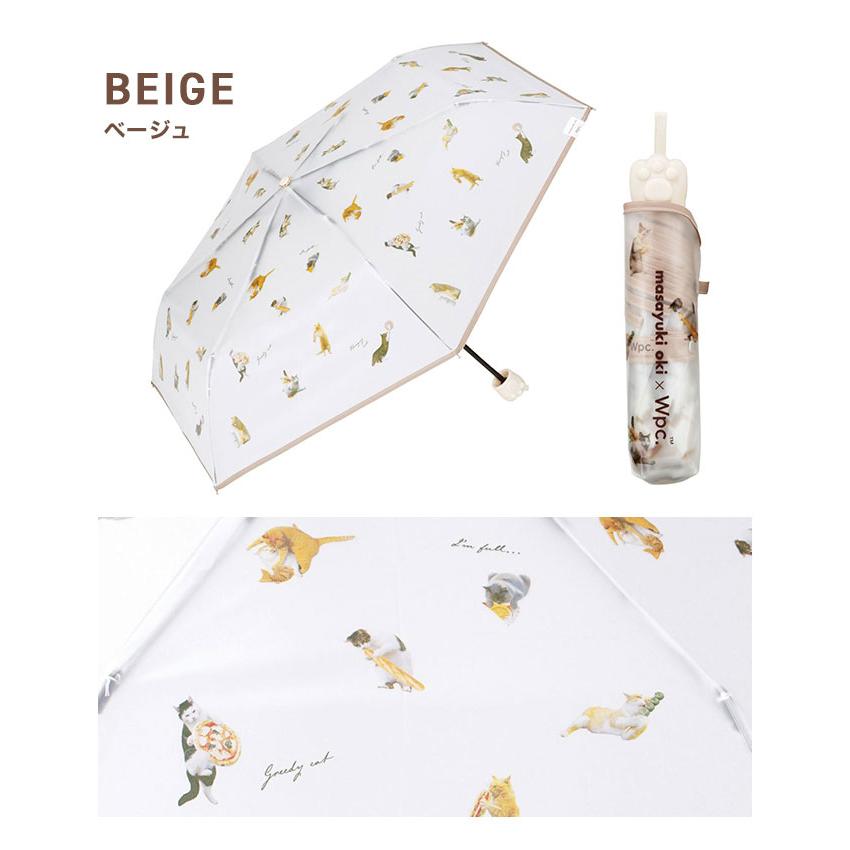 折りたたみ傘 wpc レディース ねこ 猫 雨傘 アンブレにゃん ミニ 沖昌之 猫 傘 通販 かわいい おしゃれ ねこ柄 折れにくい 肉球 | Wpc. | 11