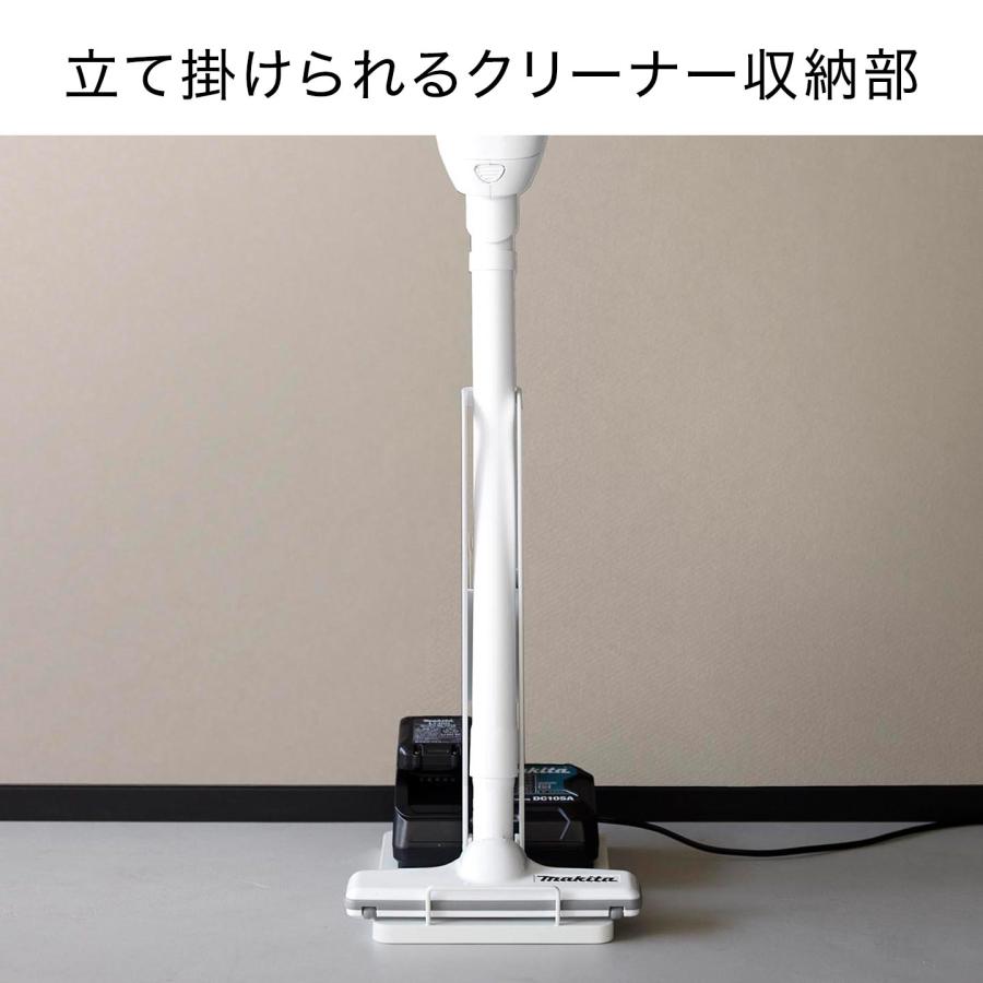 tower 山崎実業 スティッククリーナー紙パック＆充電器収納スタンド