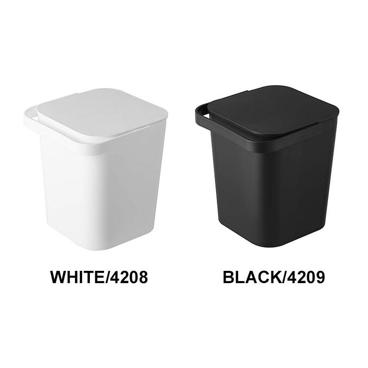 tower バケツ おしゃれ フタつき タワー 蓋付き 収納 12L 取っ手 角型