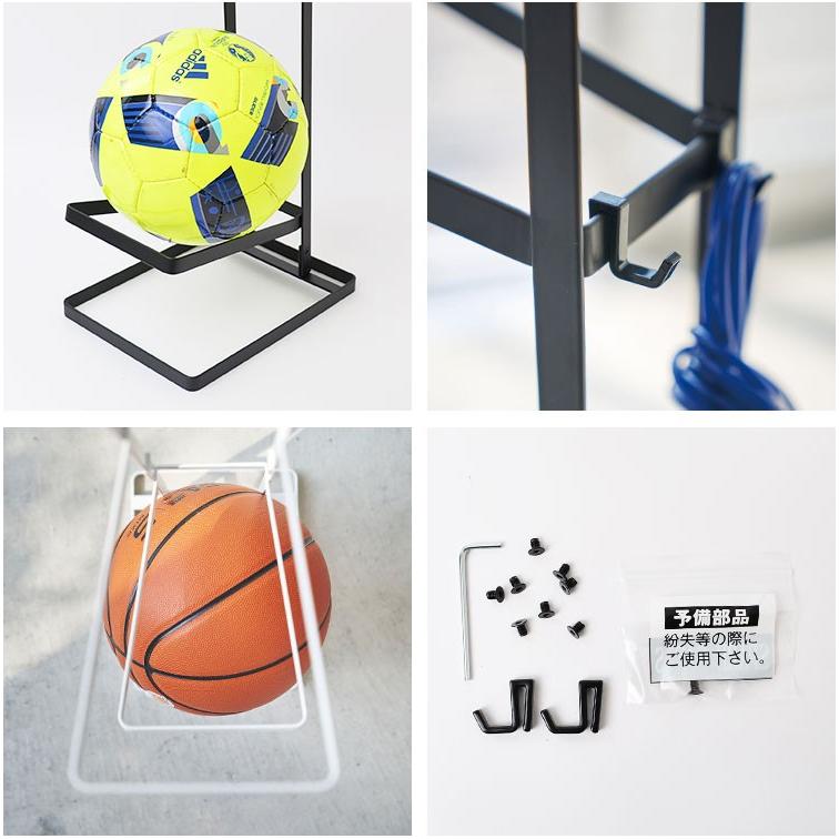 ボール置き ボールスタンド サッカー Tower タワー バスケットボール バレーボール ゴムボール 玄関 リビング 3段 収納 組み立て式 Ymj 4310 Tis 通販 Yahoo ショッピング