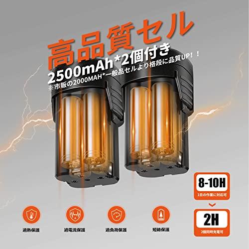 Kebtek 電動剪定バサミ テフロン非粘着性コーディング刃 16.8V コードレス 充電式剪定ばさみ 軽さ・スピード・切れ味の頂点機種 250 軽さ スピード