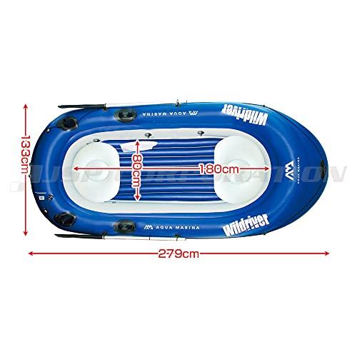 アクアマリーナ(AQUA MARINA) WILDRIVER ワイルドリバー279 T-18 エレキモーターセット BT-88823 エレキモーターセット BT 全長 279cm 全幅 133cm 船内長 180cm 船内幅 80cm