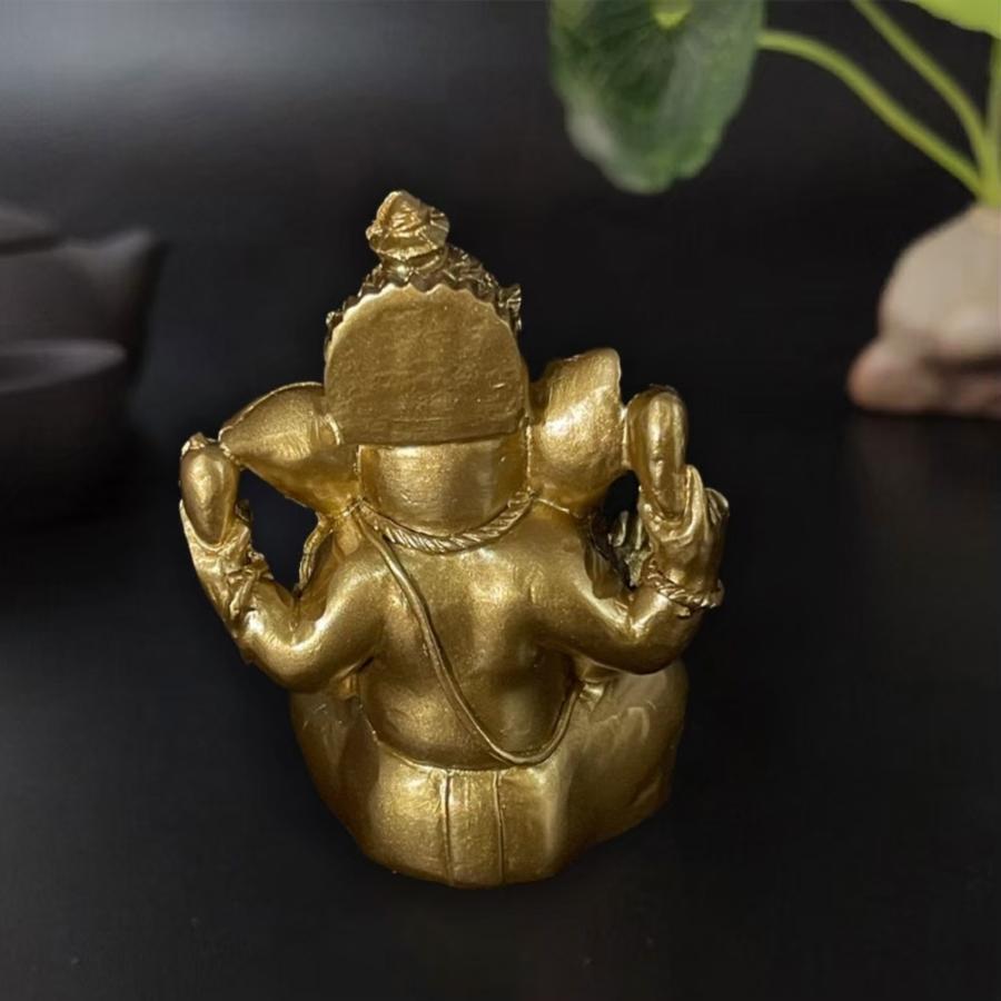 ゴールド ガネーシャ 黄金 送料無料 レジン 置物 象 お守りAiO 楽天市場】ゴールド ガネーシャ 黄金 レジン 置物 象モチーフ