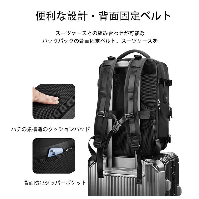 人気のある旅行用リュックサック女性用30L大容量多機能キャリーオン  