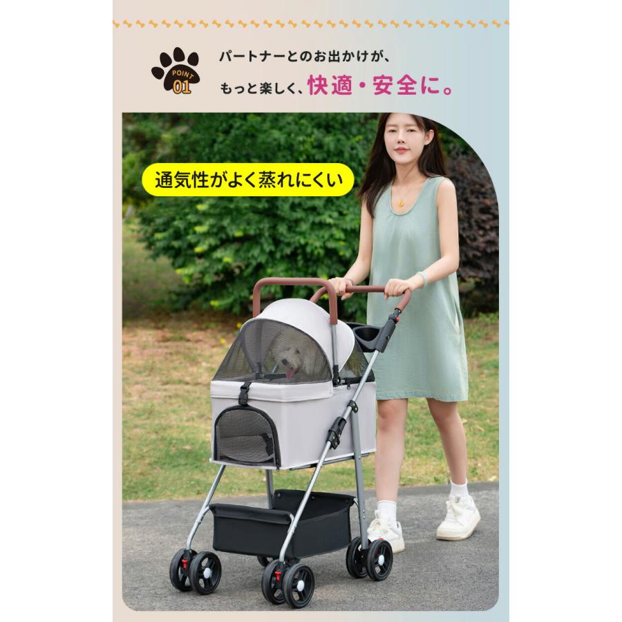 ペットカート 分離式 2way 取り外し可能 折りたたみ 軽量 ペット ペットカート 分離式 2way 取り外し可能 折りたたみ 軽量 ペット