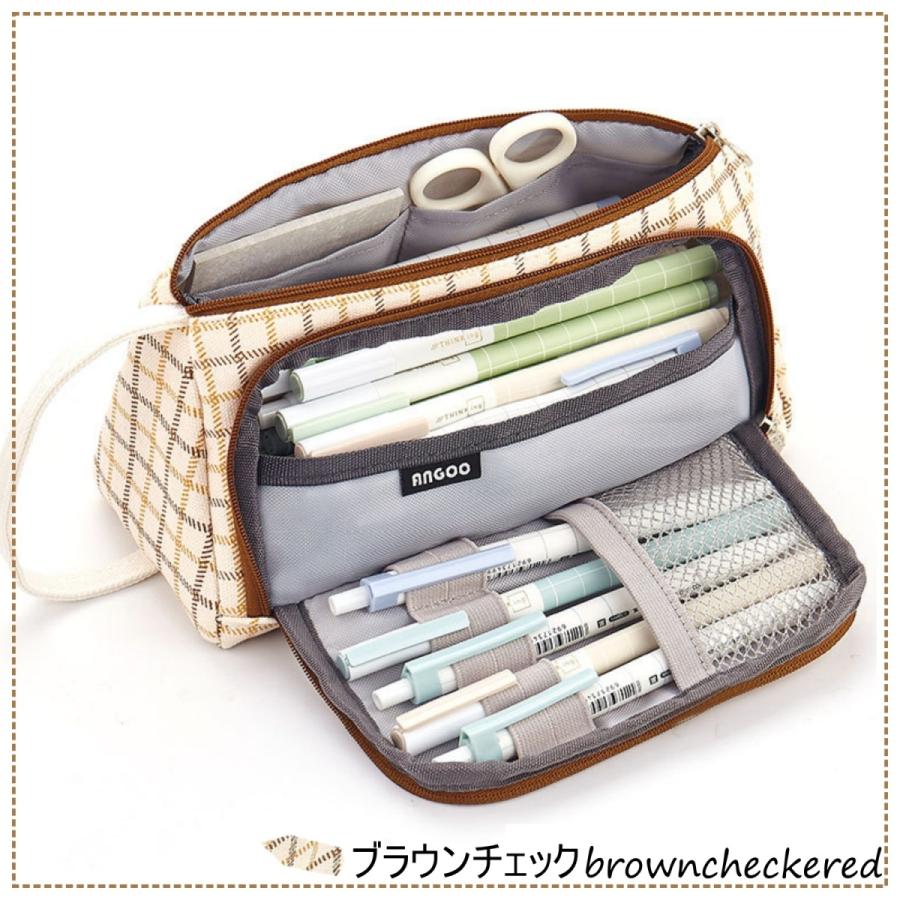 ペンケース おしゃれ 大容量 ポーチ 化粧ポーチ 筆箱 可愛い 中学生 高校生 男の子 女の子 Pennke Su1 Tislystore 通販 Yahoo ショッピング