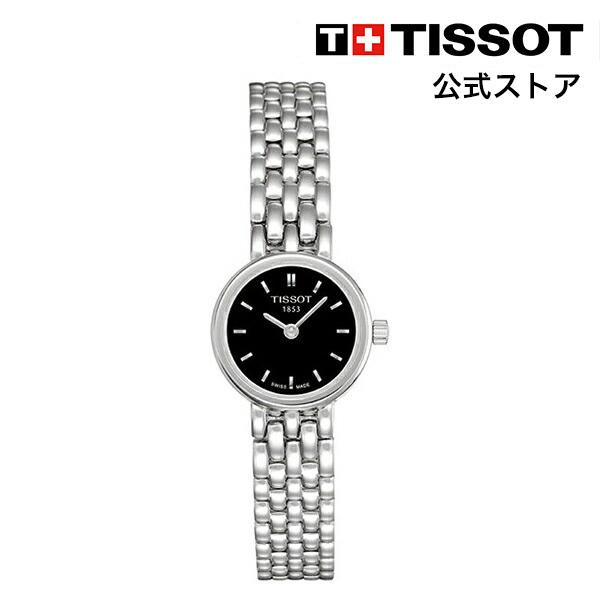 ティソ 公式 レディース 腕時計 TISSOT ラブリー クォーツ ブラック文字盤 ブレスレット  T0580091105100｜tissot