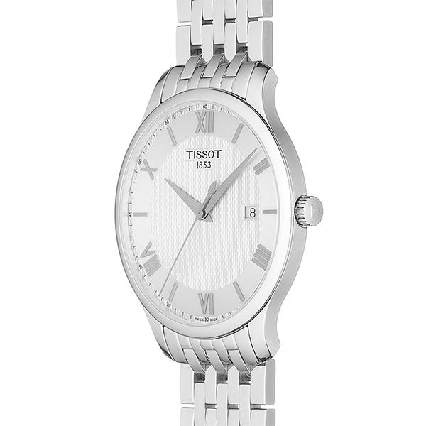 ティソ 公式 メンズ 腕時計 TISSOT トラディション クォーツ シルバー文字盤 ブレスレット  T0636101103800｜tissot｜03