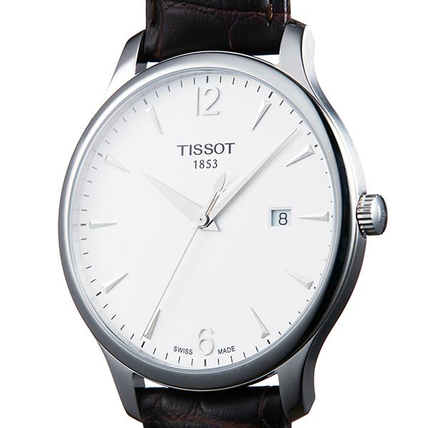 ティソ 公式 メンズ 腕時計 TISSOT トラディション クォーツ シルバー文字盤 レザー  T0636101603700｜tissot｜03