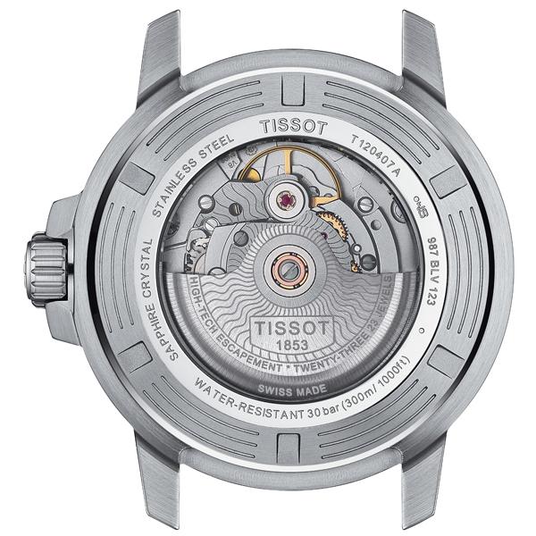 ティソ 公式 メンズ 腕時計 TISSOT シースター 1000 オートマティック グレー文字盤 ブレスレット  T1204071108101｜tissot｜03