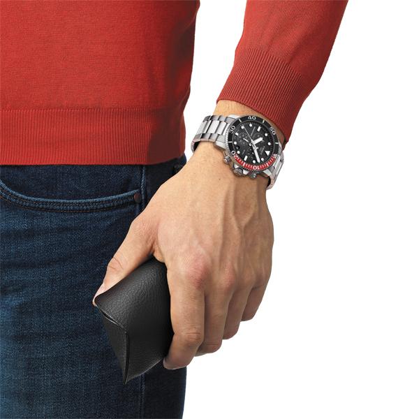 ティソ 公式 メンズ 腕時計 TISSOT シースター 1000 クォーツ クロノ