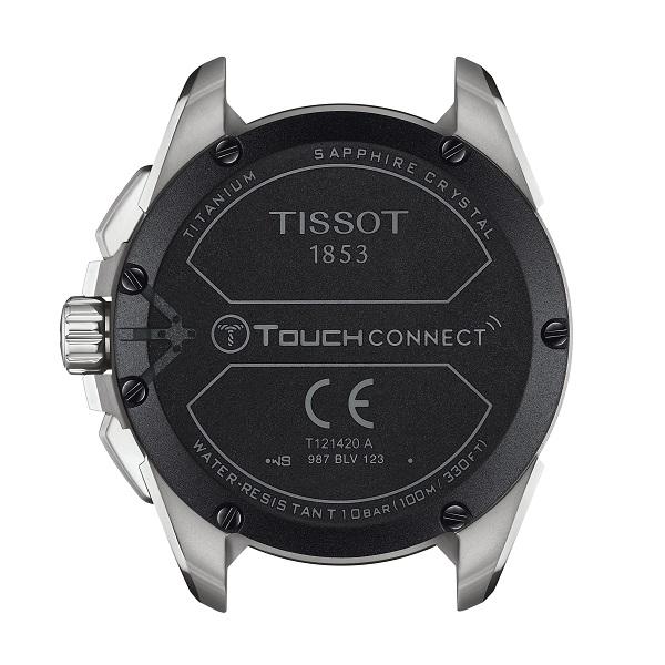 ティソ 公式 メンズ 腕時計 TISSOT T-タッチ コネクト ソーラー ブラック文字盤 テキスタイル t1214204705106｜tissot｜03