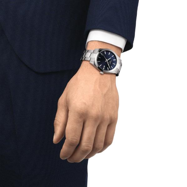 ティソ 公式 メンズ 腕時計 TISSOT ジェントルマン クォーツ ブルー文字盤 ブレスレット  T1274101104100｜tissot｜06