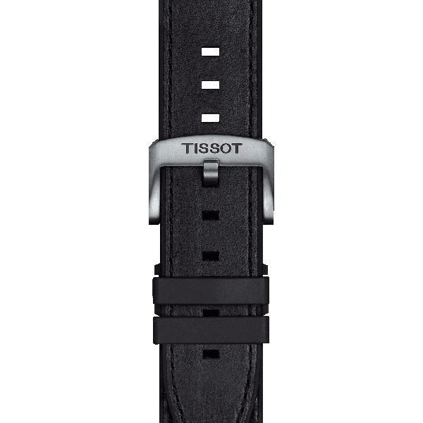 ティソ 公式 腕時計ベルト TISSOT ブラック レザー ストラップ 23MM T852047779｜tissot｜02