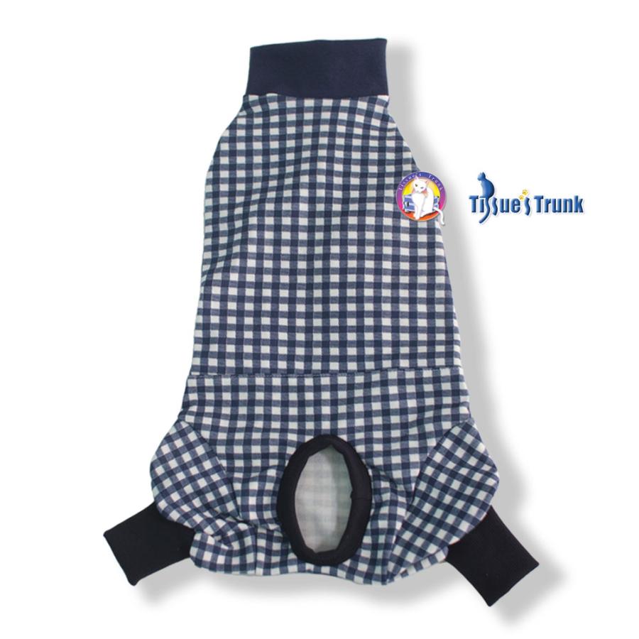 カバーオール・ズボンタイプ　猫用　皮膚保護服　皮膚保護　過剰グルーミング　ねこ　長ズボン |  | 01