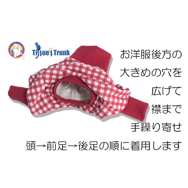 カバーオール袖ズボン　猫用　皮膚保護服　皮膚保護　過剰グルーミング　ねこ　長袖 |  | 06