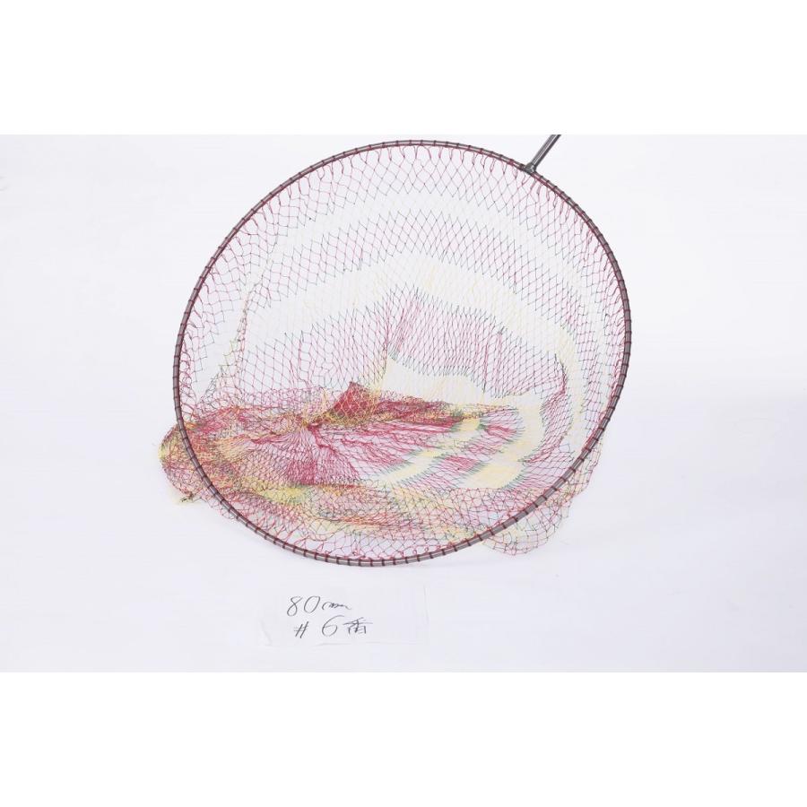超大物用 チタン ワンピース 玉枠 直径100cm玉枠＋PE10号手編みタモ網 6番色セット 赤 緑 黄色の配色