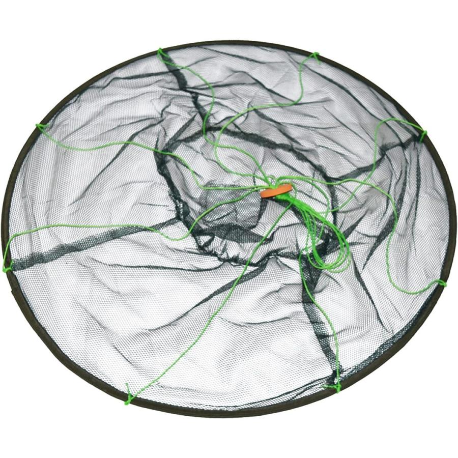 魚すくい　魚捕獲　一網打尽網　直径1m タモ網　収納時35cmでコンパクト |  | 01